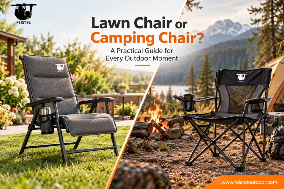 Lawn Chair vs Camping Chair