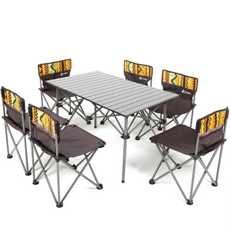 キャンプ折りたたみテーブルと椅子セット折りたたみ椅子キャンプチェアとテーブル大人のキャンプ折りたたみ椅子とテーブルセット 