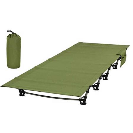 折りたたみ式ベッド軽量キャンプ用ベッドベッドの高さ調節可能な折りたたみ式ポータブルベッド大人用パティオビーチハイキングキャンプ旅行用 