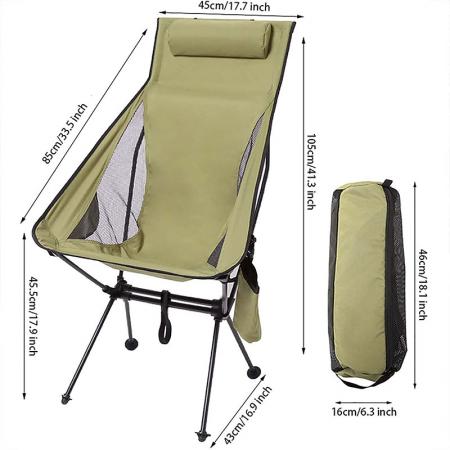 屋外のテーブルと椅子のセットポータブルキャンプチェア屋外ハイキングバックパッキングピクニックビーチ用の超軽量折りたたみコンパクトチェア 
