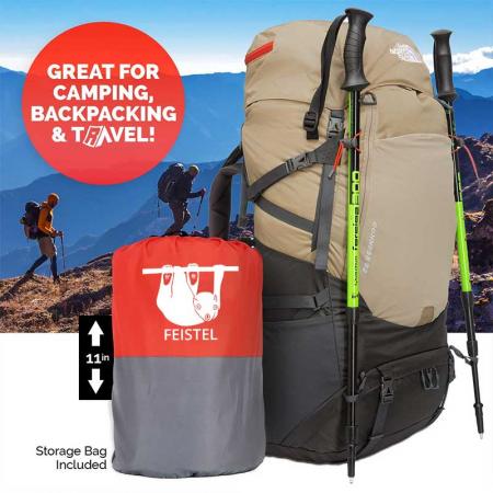 プレミアム自己膨張式スリーピングパッド軽量フォームパッドとハイキングキャンプに最適な優れた断熱材 