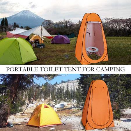 更衣室プライバシーテントインスタントポータブル屋外シャワーテントキャンプとビーチ用のキャンプトイレ
 