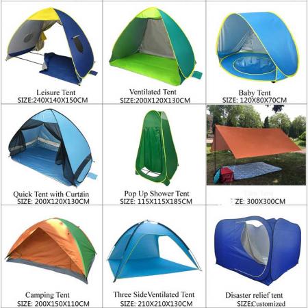 キャンプ用テント折りたたみ式屋外軽量防水テントサンシェルターとして
 