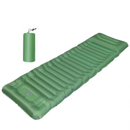 カスタム超軽量 TPU インフレータブルエアマットレスキャンプマットアウトドアスリーピングパッド付き枕付き厚さ 10 センチメートル 