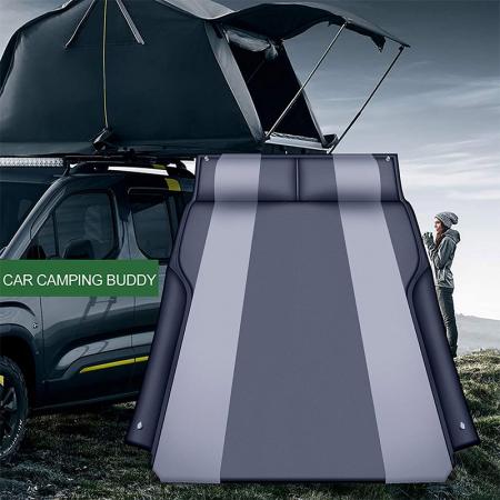 車の自動エアマットレスポータブル自動エアベッドフィット SUV トランク旅行キャンプアウトドア 