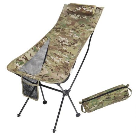 取り外し可能な枕が付いている屋外のレジャーのアルミニウム合金の折り畳み式の椅子 