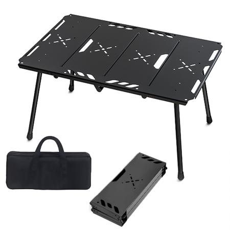 custom outdoor portable folding table aluminum alloy ultralight camping igt table 