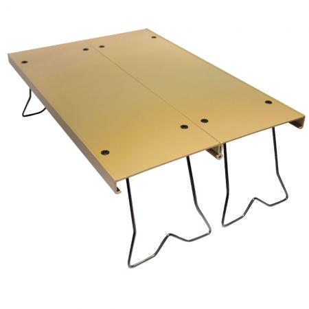 custom aluminum alloy outdoor folding table lightweight portable camping mini table 