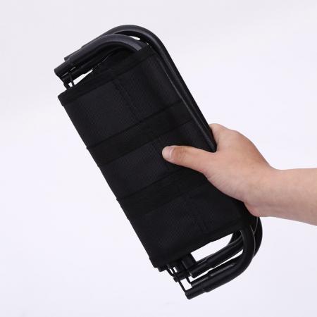 高強度防水スチール製軽量折りたたみ式ポータブルメタルビーチキャンプスツール 