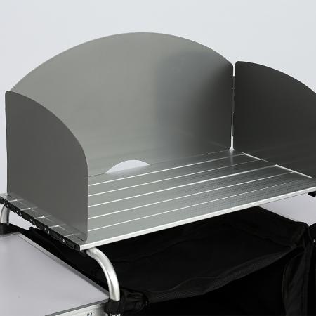 ポータブルキャンプ用アルミ合金多機能IGT折りたたみテーブルモバイルキッチンダイニングテーブル 