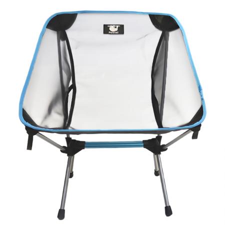 デュアルバー構造折りたたみ式軽量ハイキングキャンプ釣りピクニック旅行ムーンチェア 