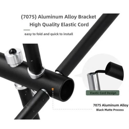 サイドポケット付きカスタム折りたたみビーチ仕上げチェアパッカブルキャンプチェア 