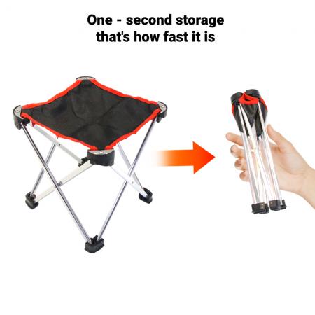 最も安価な軽量フレンチスタイルの折りたたみ式アルミガーデンアイテムピクニックキャンプ用スツール 