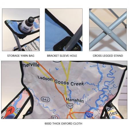 カスタム折りたたみアウトドアアームチェア旅行釣りガーデンピクニック卸売折りたたみキャンプチェア 