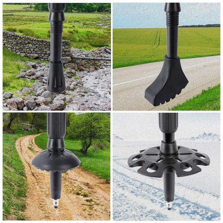 多機能ライトハイキングおよびスキーポールアウトドア用品 