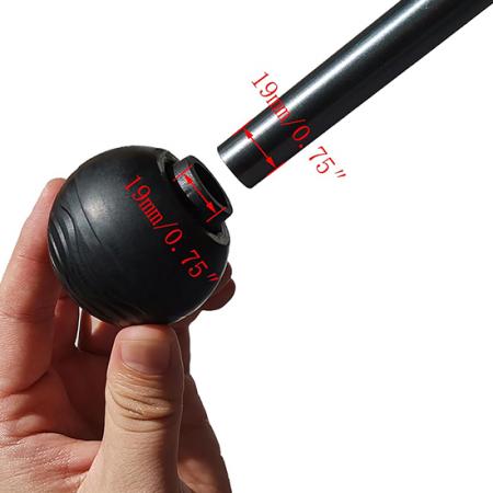 カスタムムーンチェア用たるみ防止ボールシリコン球形ベース耐摩耗性フットパッド（キャンプチェア用） 
